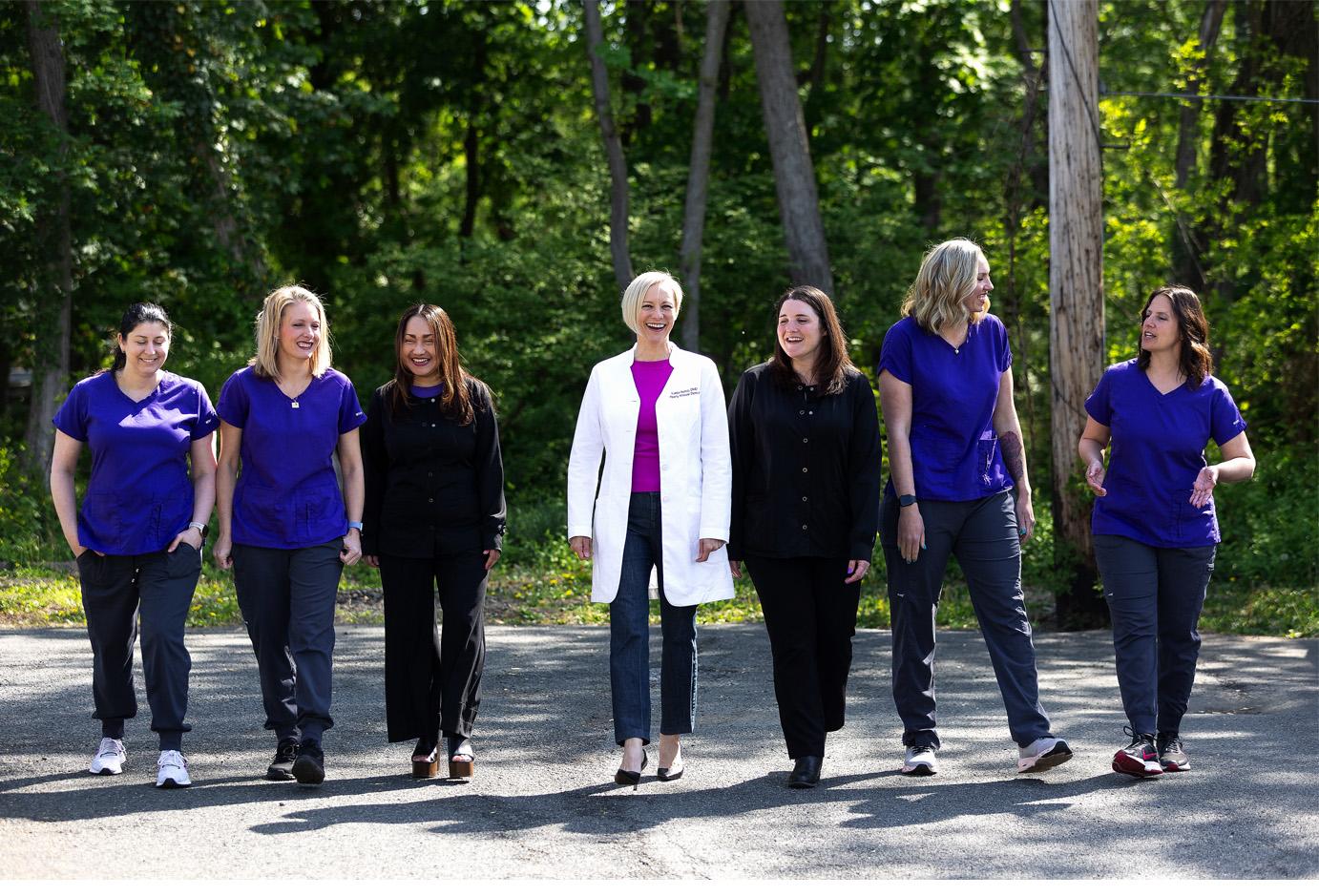 Dr. Pearly Whites staff